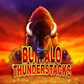 Slots logo of Buffalo Thunderstacks from Amatic Industries at Lotto Casino
