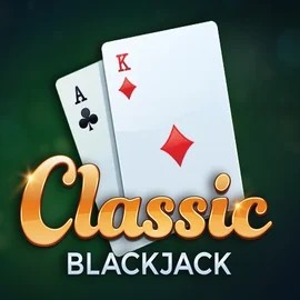 Classic Blackjack by Red Tiger Gaming, showcased at lottokasyno.com – game logo