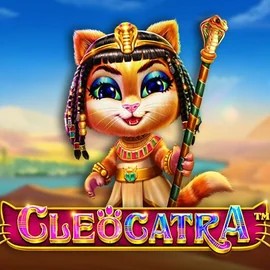 Cleocatra slot logo by Pragmatic Play at Lotto Casino