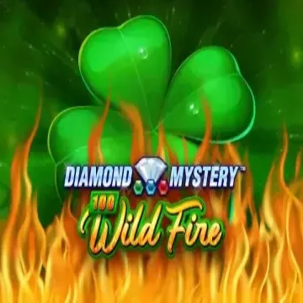 Diamond Mystery 100 Wild Fire slot visual from Greentube available on lottokasyno.com