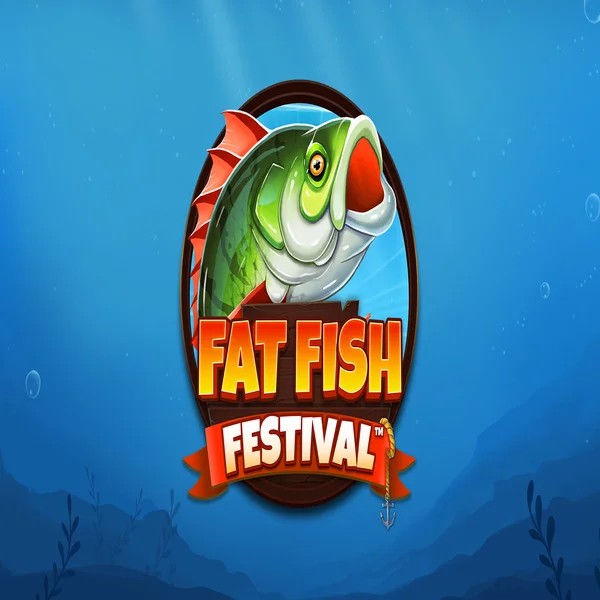 Fat Fish Festival online game logo by Wishbone Games on lottokasyno.com