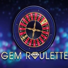 Gem Roulette slot visual from iSoftBet available on lottokasyno.com