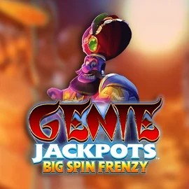 Genie Jackpots: Big Spin Frenzy logo by Blueprint Gaming Lotto Casino