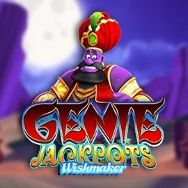 Genie Jackpots Wishmaker slot logo by Blueprint Gaming at Lotto Casino
