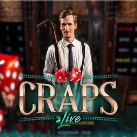 Live Craps logo by Evolution at Lotto Casino