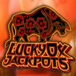 Official Jackpots logo: Lucky Ox Jackpots by Rival at Lotto Casino