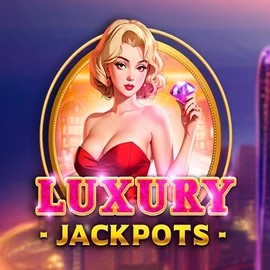 Luxury Jackpots by Triple Cherry, showcased at lottokasyno.com – game logo