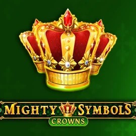 Mighty Symbols Crowns slot icon by Wazdan, available at Lotto Casino